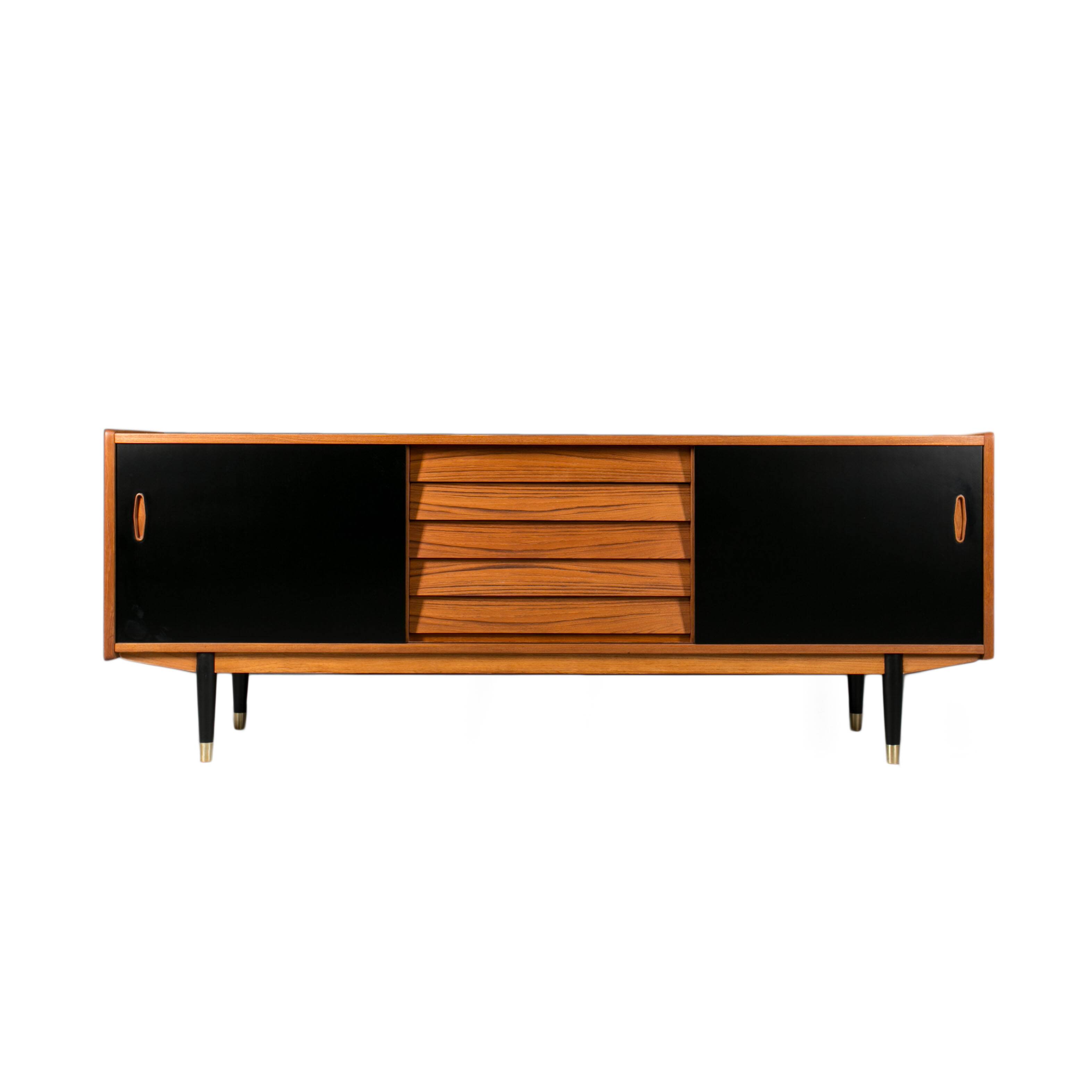 Teak sideboard by Nils Jonsson for PS Heggen, Scandinavian modern, 1960s