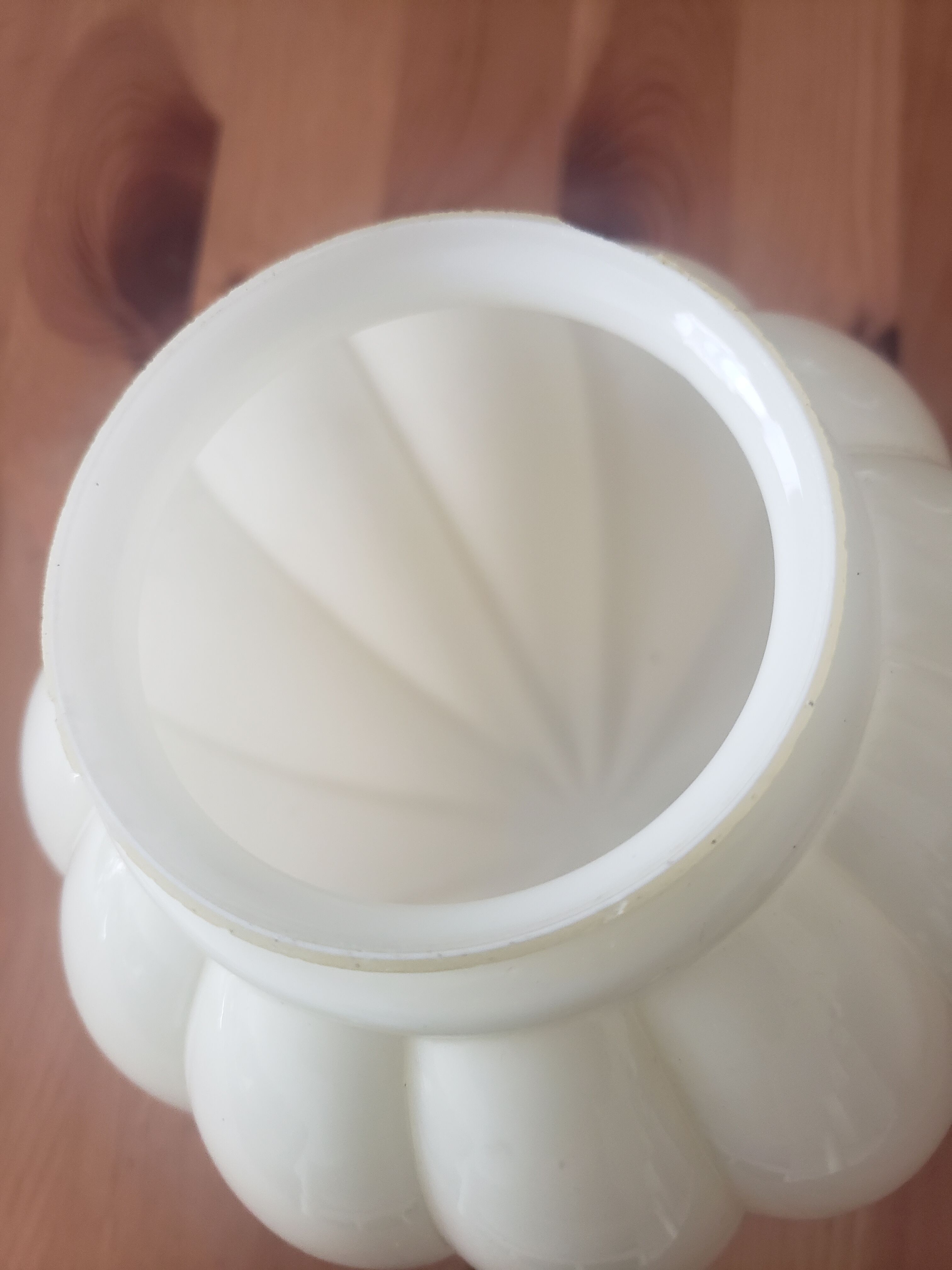 Art Deco opaline globe