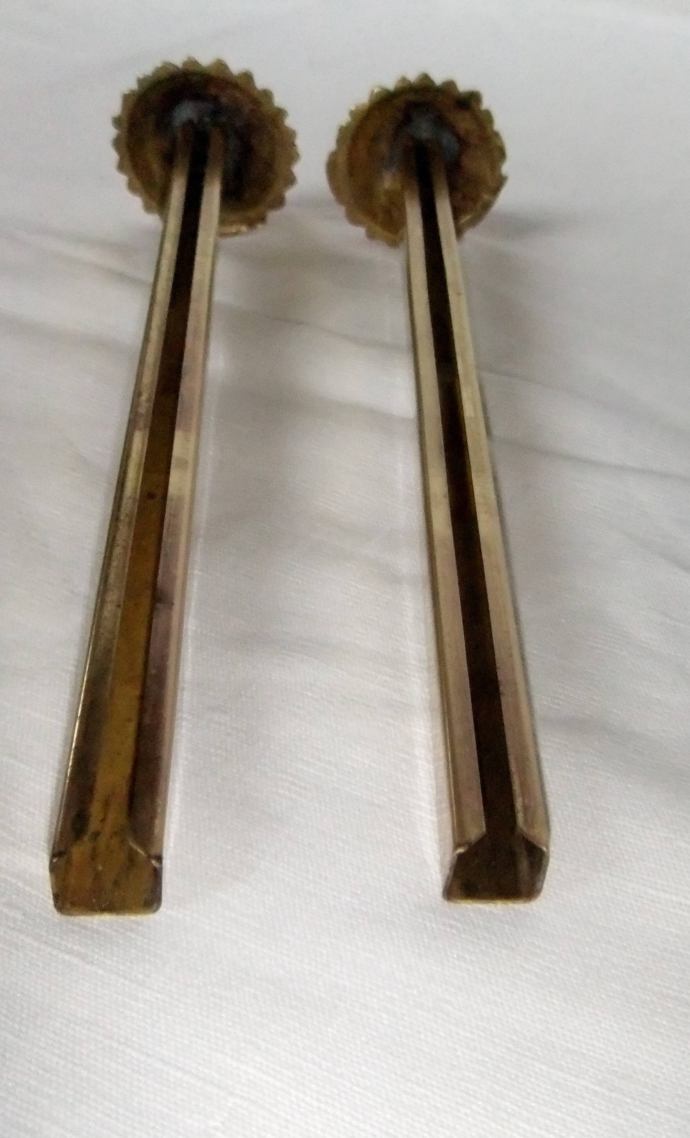 Brass tieback hook, curtain accessory, flower decor