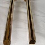 Brass tieback hook, curtain accessory, flower decor