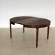 Vintage rosewood extandable dining table