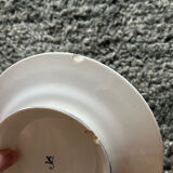 Plate or dish on a pedestal Moustiers by Jules Vieillard