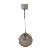 Suspension vintage en verre