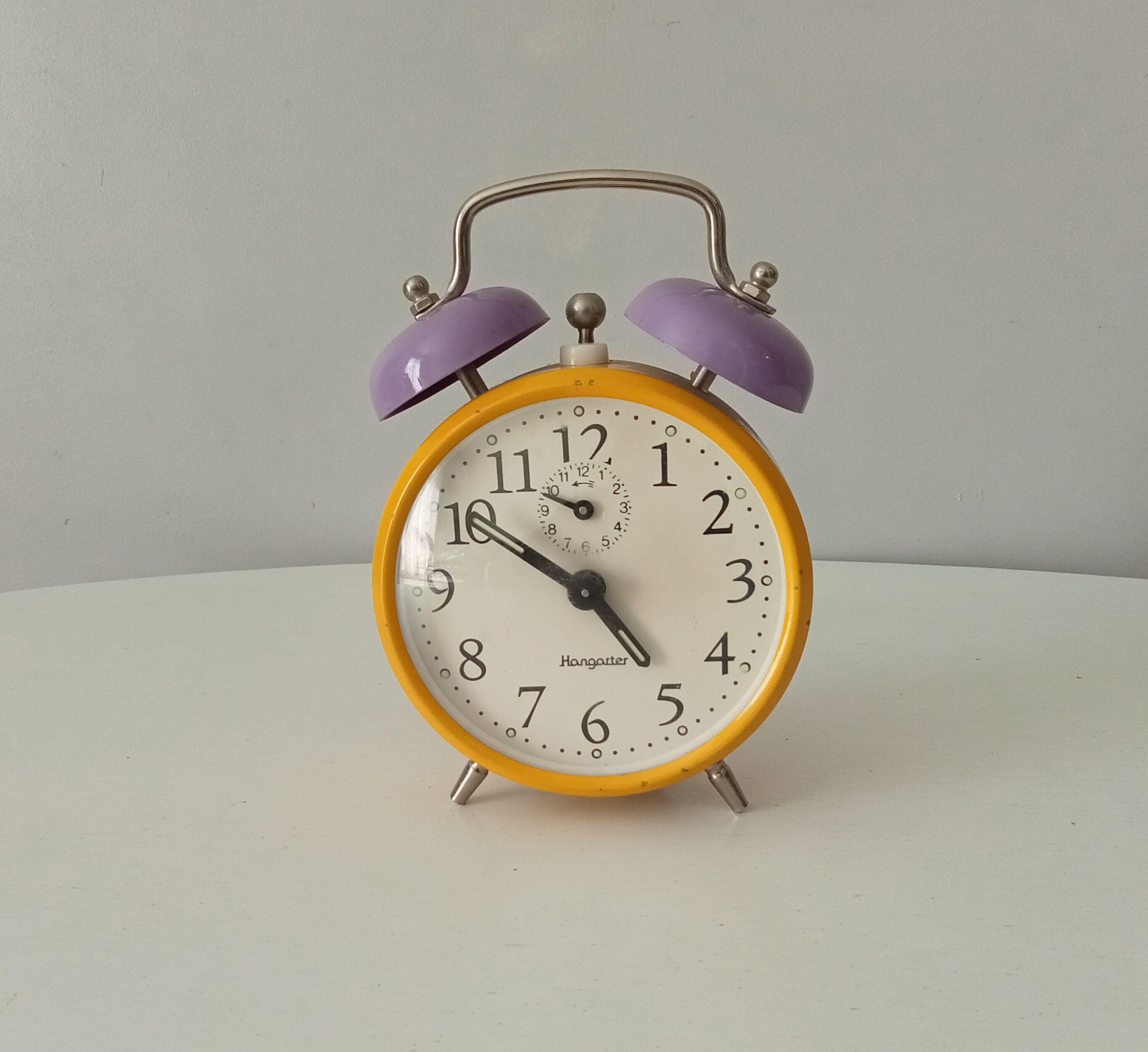 Vintage alarm clock Hangarter 70s/80s