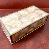 Rectangular mother-of-pearl box