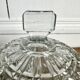 Former Portieux crystal sugar bowl