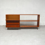 Sideboard bookcase with feet metal, 1960