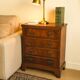 Mahogany chest of drawers – Burton Reproductions, England, 1970s