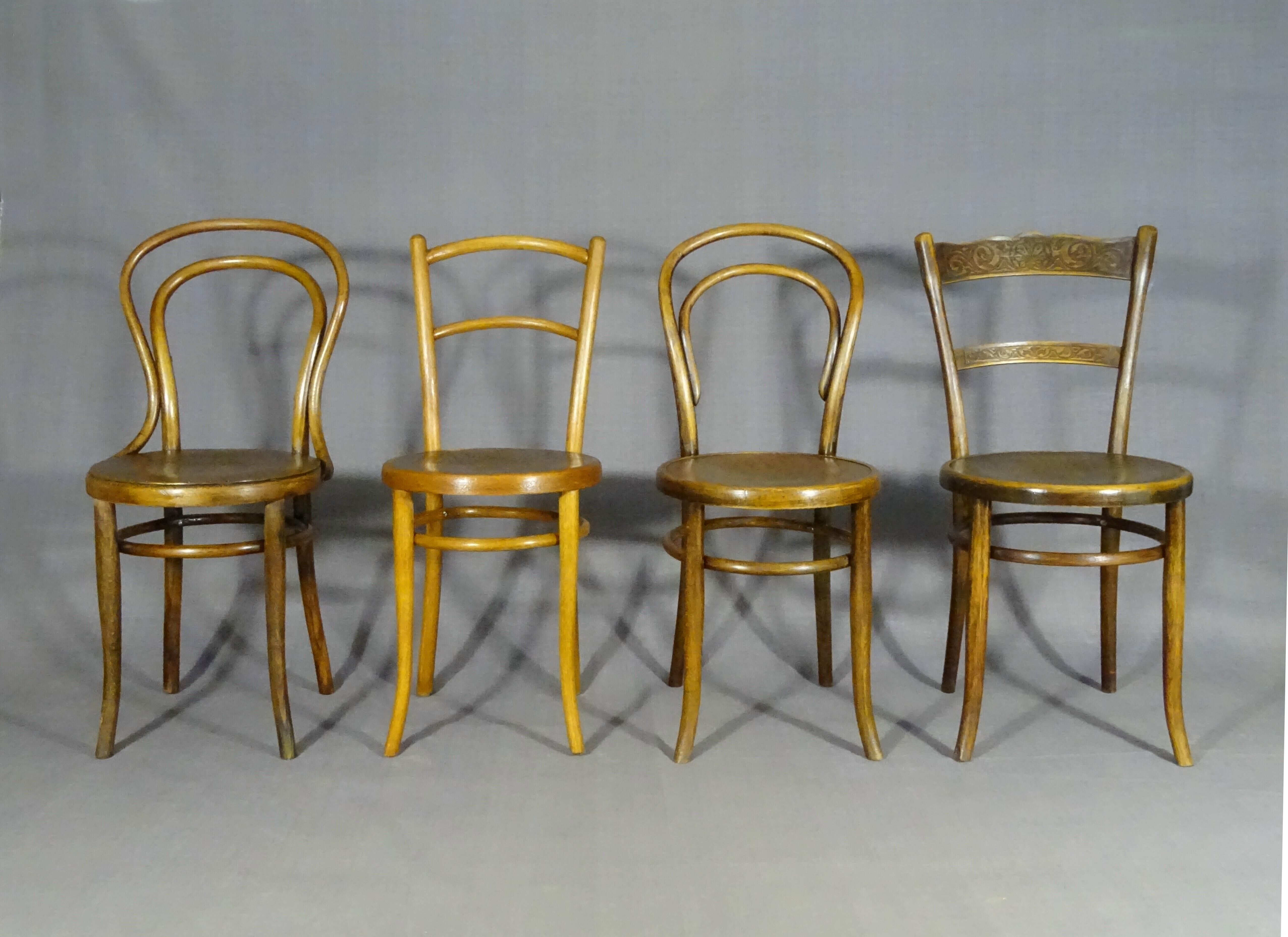 Set of 4 chairs bistro