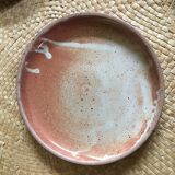 Series of 8 flat sandstone plates