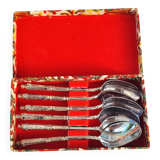 Silver plated teaspoons