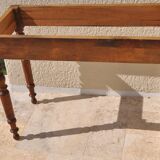 Table old white marble