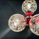 Space Age Plastic & Glass Floor Lamp, Germany