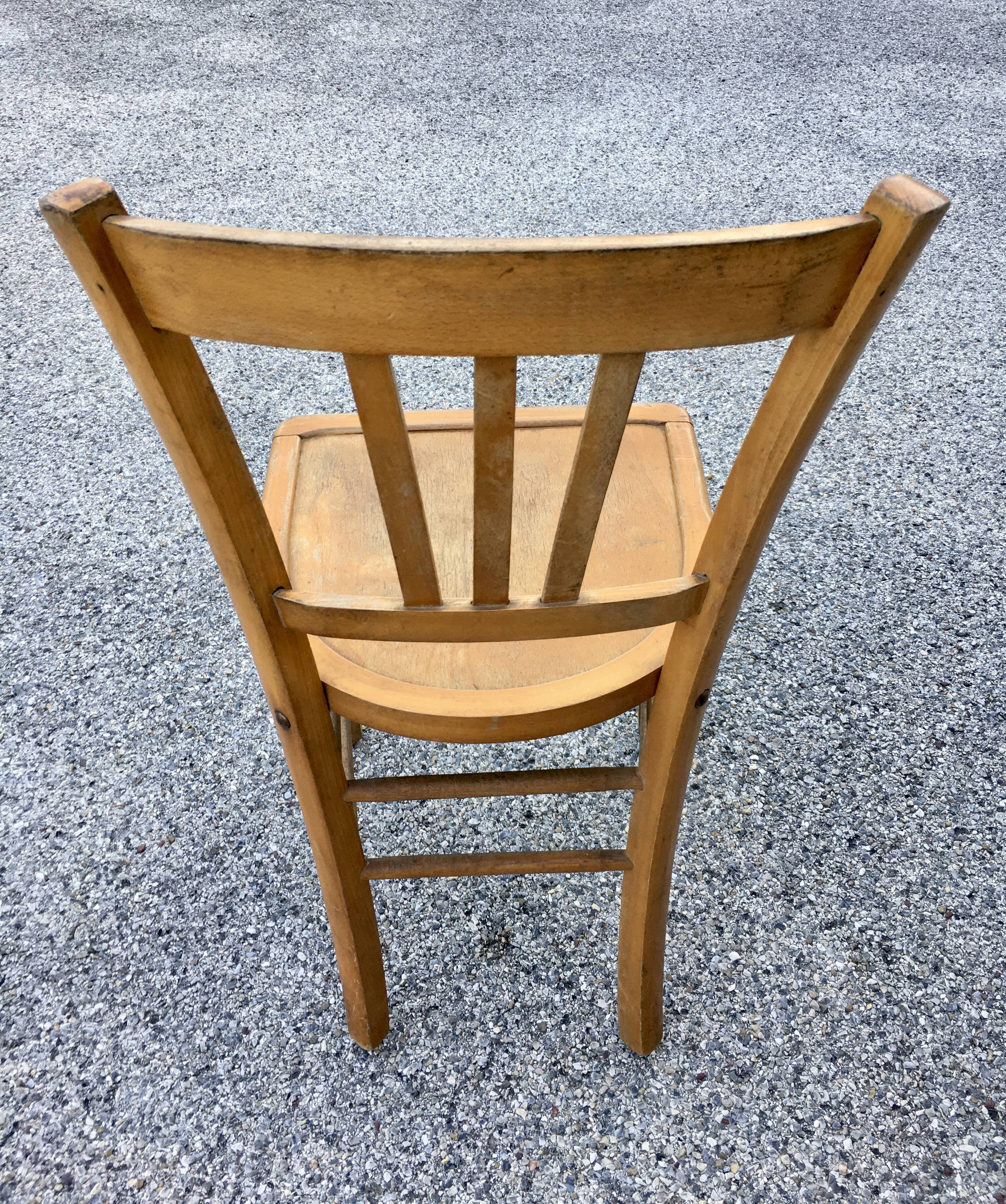 Vintage wooden chair