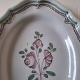 Plat ovale Bordeaux XVIII ème