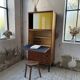 Modernist teak secretary desk, 1950s