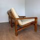 Pair of Scandinavian armchairs – 1970 - Attributed to EMC Mobel Denmark
