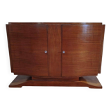 Art Deco period sideboard in mahogany and mahogany veneer