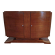 Art Deco period sideboard in mahogany and mahogany veneer