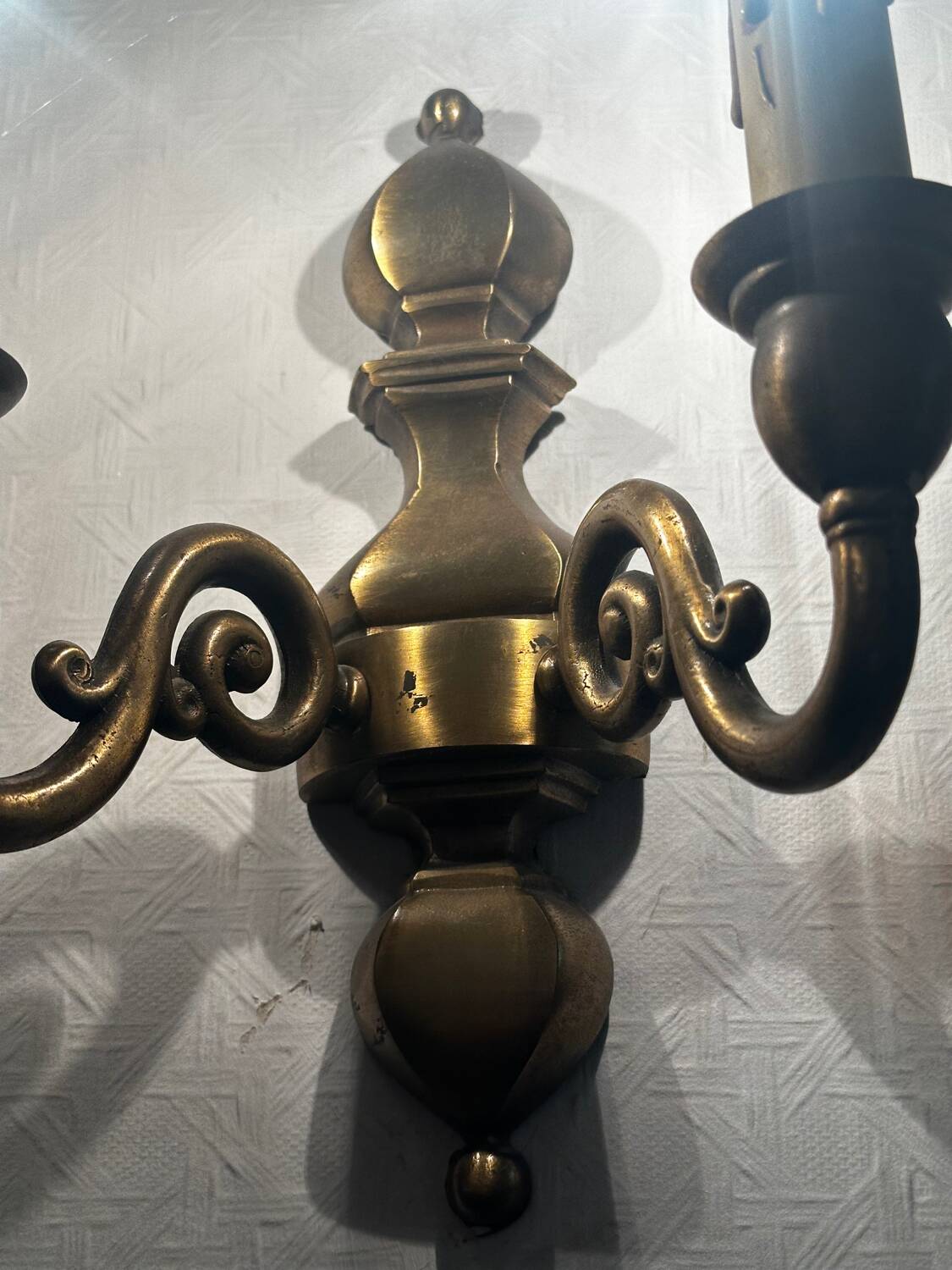 Vintage Brass Wall Sconce