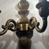 Vintage Brass Wall Sconce