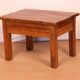 Ancienne table de chevet en teck birman