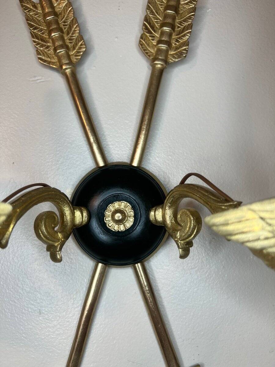 Pair of Empire style wall sconces