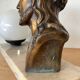 Lampe  bronze Christ signé L. Artaux