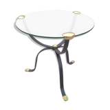 Art deco tripod side table