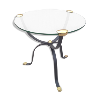 Art deco tripod side table