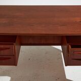 Teak Desk 1960s by Gunnar Nielsen Tibergaard, 1960s (MK9919)