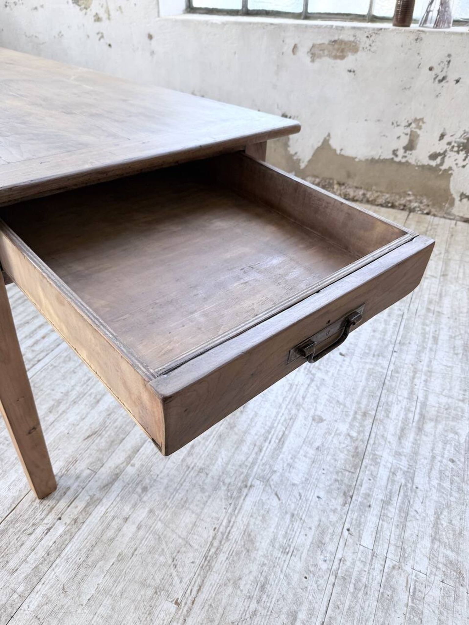 XL oak farmhouse table 1950 235cm
