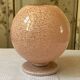Art Deco vase in pink and white speckled Clichy glass – height 20 cm
