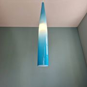 XXL Murano glass suspension trio, Alessandro Pianon, Vistosi, 1960