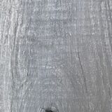 Table basse bois brûlé