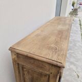 Louis XV period sideboard in solid oak Aerogommer