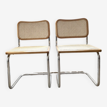 Chaises Cesca B32 par Marcel Breuer