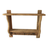 baker's style wall shelf