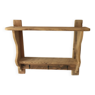 baker's style wall shelf