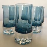 Set of glasses shots 60s Sweden