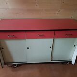 Formica Furniture 60s "AD HOC / Bourgoin France"