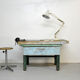 Old solid wood workbench 40/50