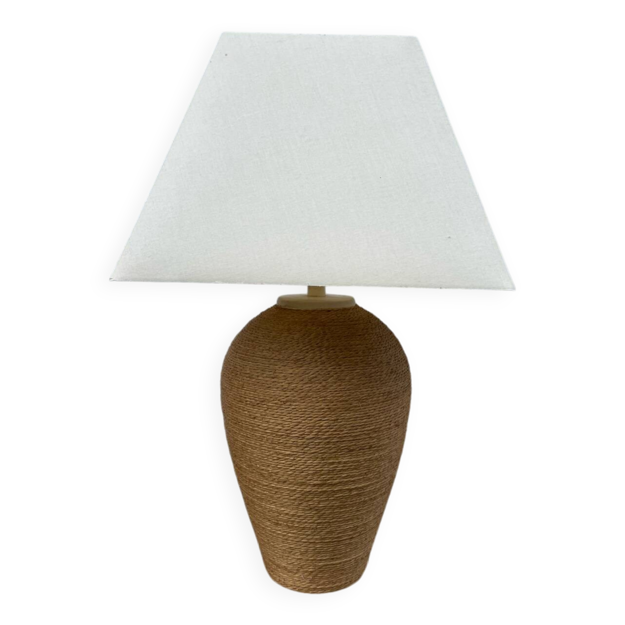 Habitat vintage rattan lamp