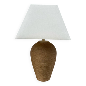 Lampe en rotin vintage - habitat