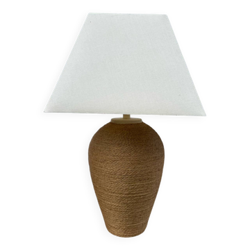 Lampe en rotin vintage Habitat