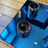 Design ceiling lamp in tinted mirror