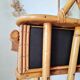 Vintage Rattan and Bamboo Hairdresser with Mirror – 1960s