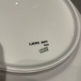 Lot de 12 assiettes à dessert en porcelaine Laure Japy Paris