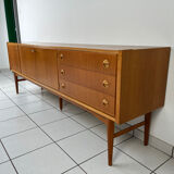 Scandinavian teak sideboard from the 1960s.