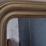 Miroir ancien doré Louis Philippe 88 x 72